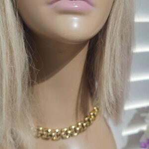 Vintage Goldtone Costume Jewelry Necklace